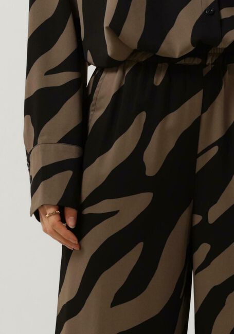Schwarze GESTUZ Weite Hose BOTHILDEGZ HW PANTS - large