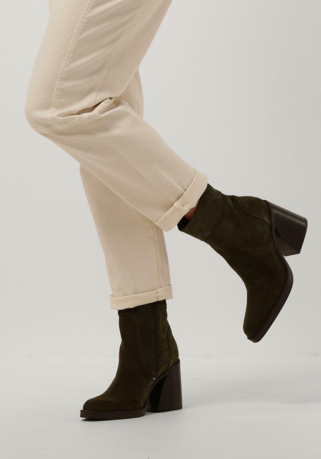 Gr&uuml;ne RED-RAG Stiefeletten 77384 - large