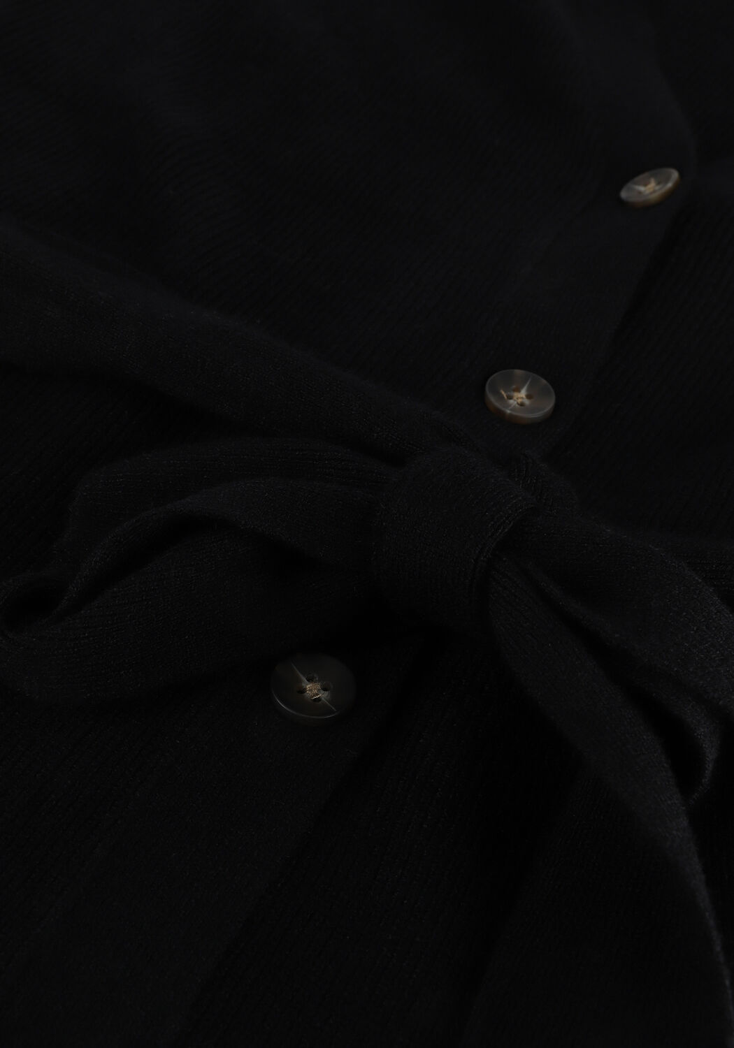 Schwarze MSCH COPENHAGEN Midikleid INETA RACHELLE LONG CARDIGAN - large