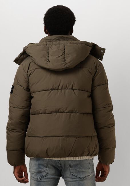 Dunkelgrün CALVIN KLEIN Wattierte Jack ESSENTIALS NON DOWN JACKET - large
