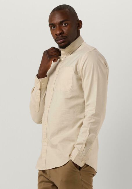 Beige SELECTED HOMME Casual-Oberhemd SLHREGRICK-OX FLEX SHIRT LS - large