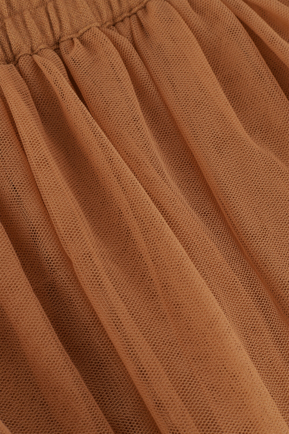 Camelfarbene BAJE STUDIO Minirock TULE SKIRT - large