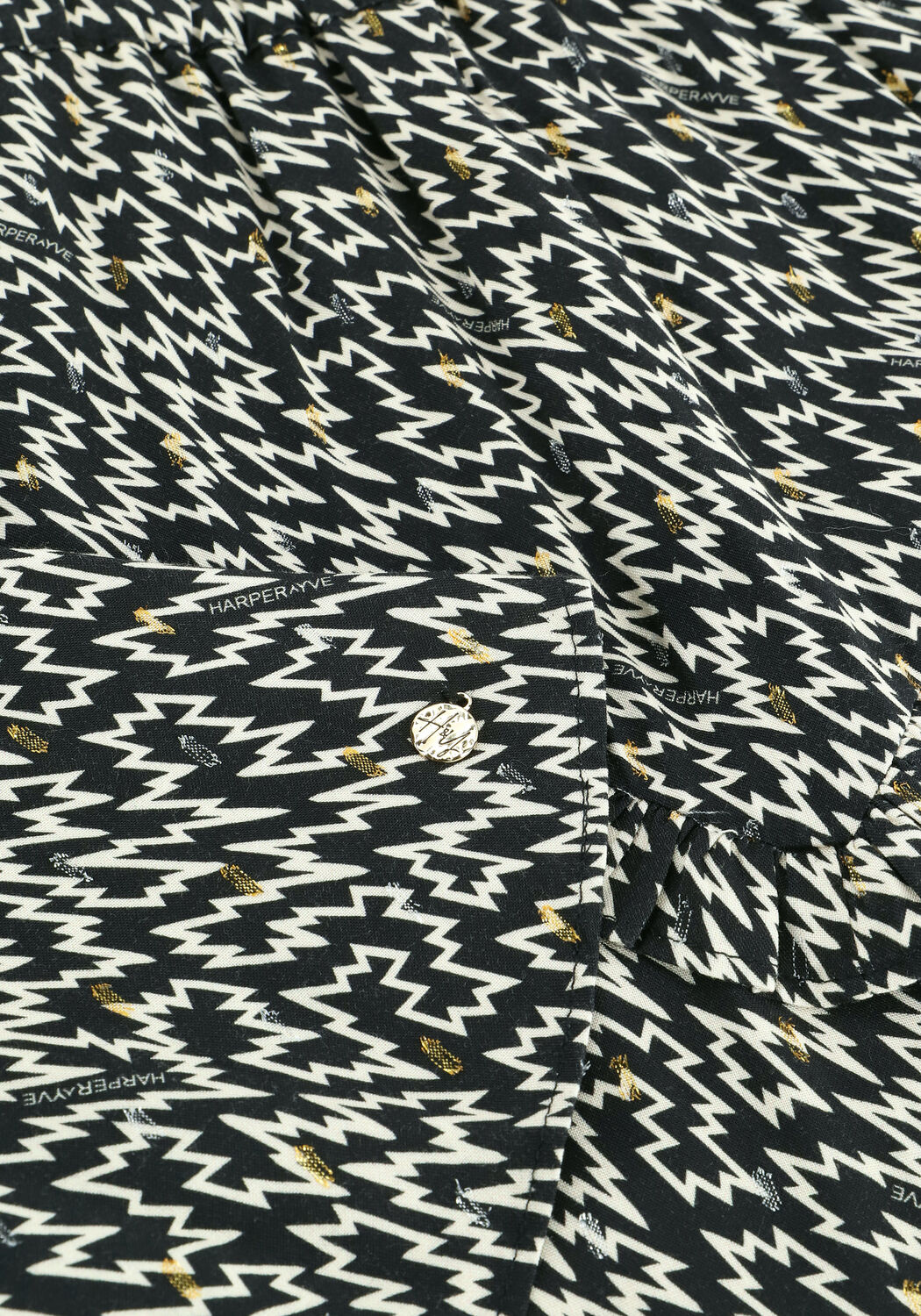 Schwarze HARPER & YVE Minirock JADE-SK - large