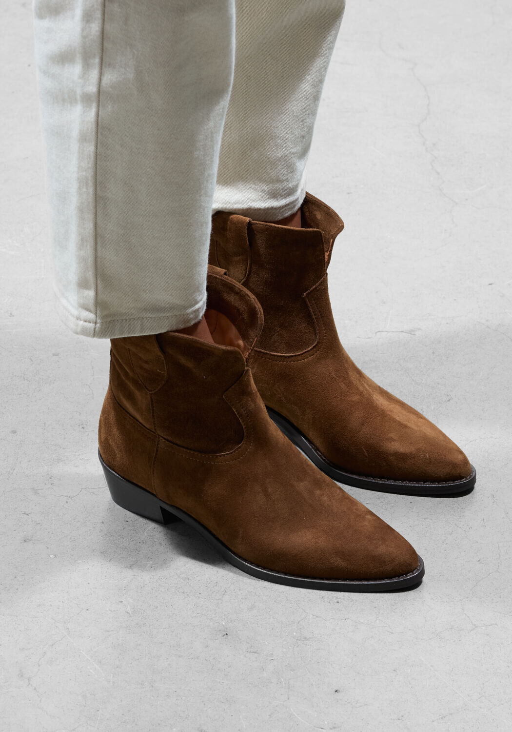 Braune LINA LOCCHI Stiefeletten 39445 - medium