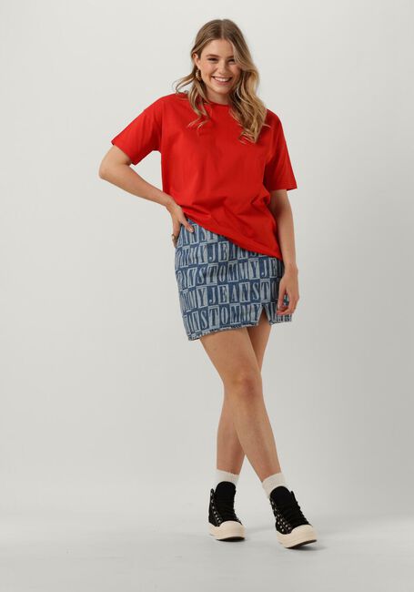 Rote LYLE & SCOTT T-shirt OVERSIZED T-SHIRT - large