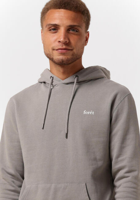 Hellgrau FORÉT Pullover DEER HOODIE - large