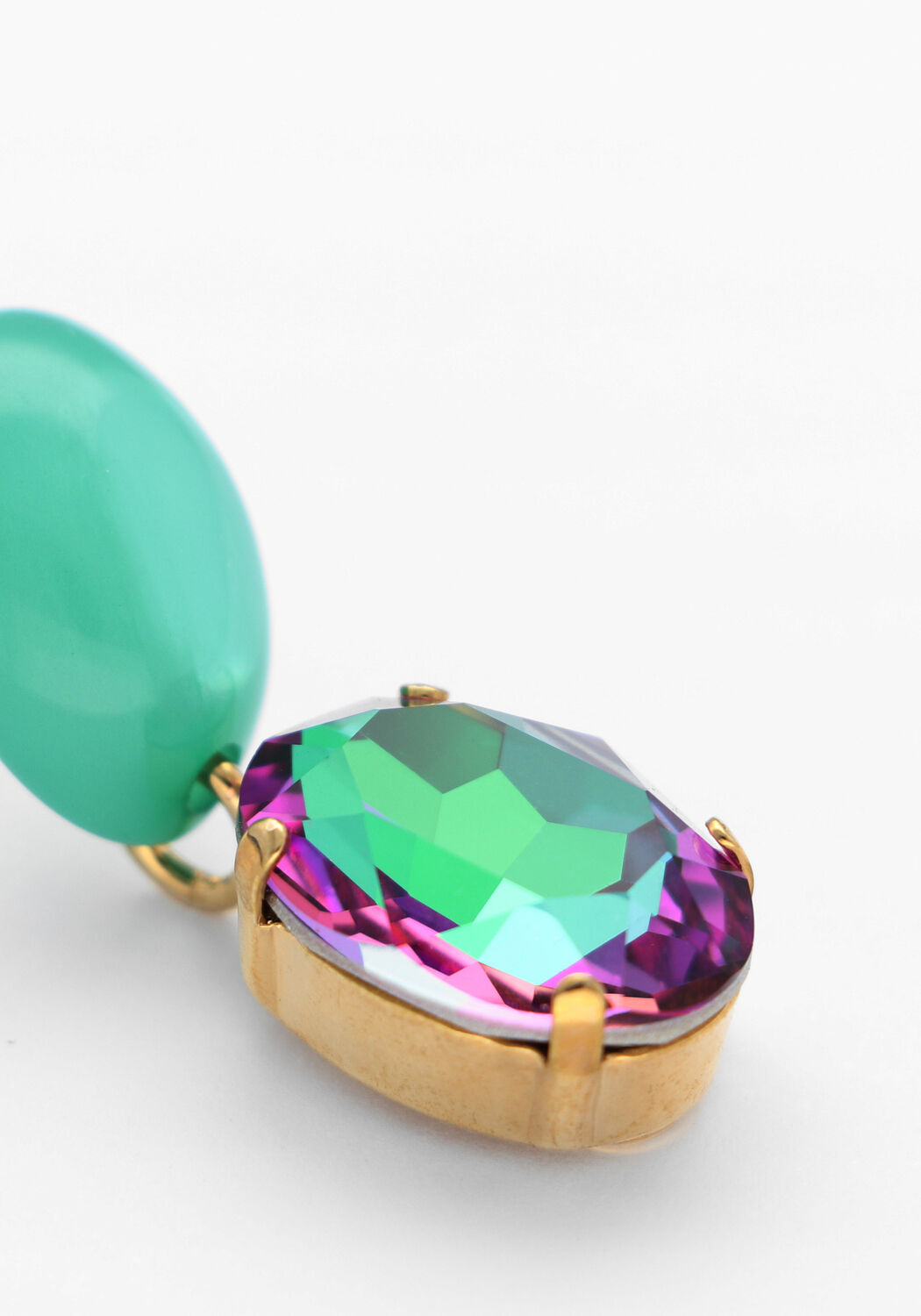 Blaue LOTT. GIOIELLI Schmuck CE SW OVAL WITH OVAL STRASS PENDANT M - large