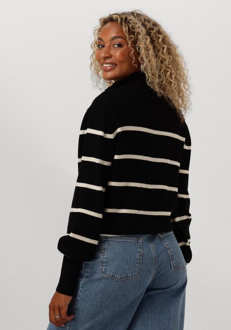 Schwarze Y.A.S. Pullover YASSHANTI LS KNIT PULLOVER - large