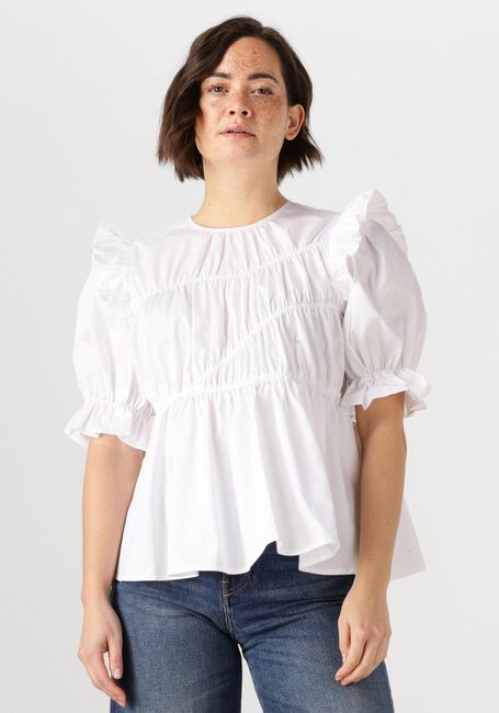 Weiße IBANA Blusen TULLIA - large