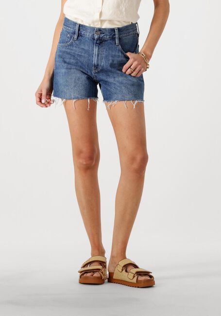 Blaue G-STAR RAW Kurze Hosen JUDEE SHORT RAW EDGE WMN - large