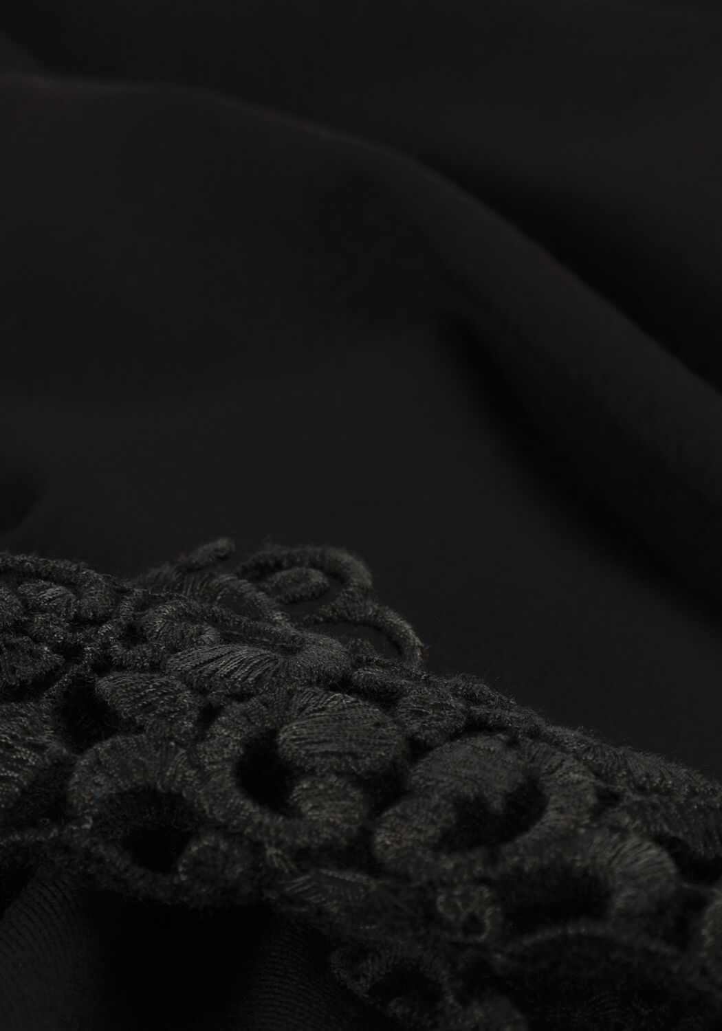 Schwarze JANSEN AMSTERDAM Top TRANI - large