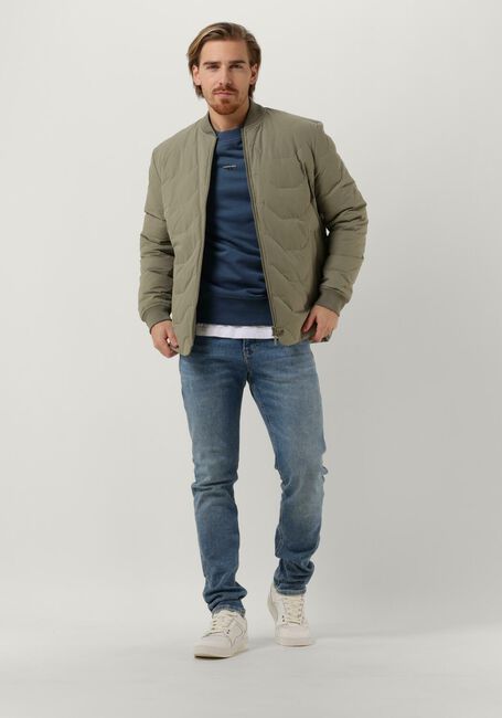 Grüne SELECTED HOMME Wattierte Jack SLHDECKARD REDOWN BOMBER JKT 2023 W - large
