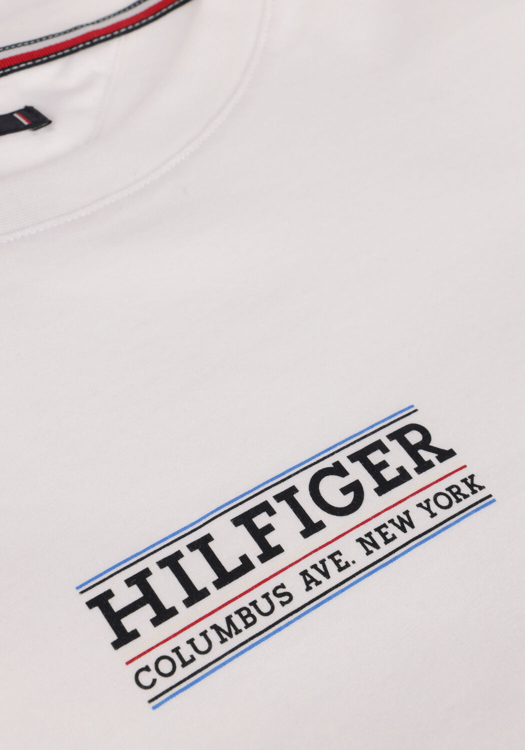 Wei&szlig;e TOMMY HILFIGER T-shirt SMALL HILFIGER TEE - large