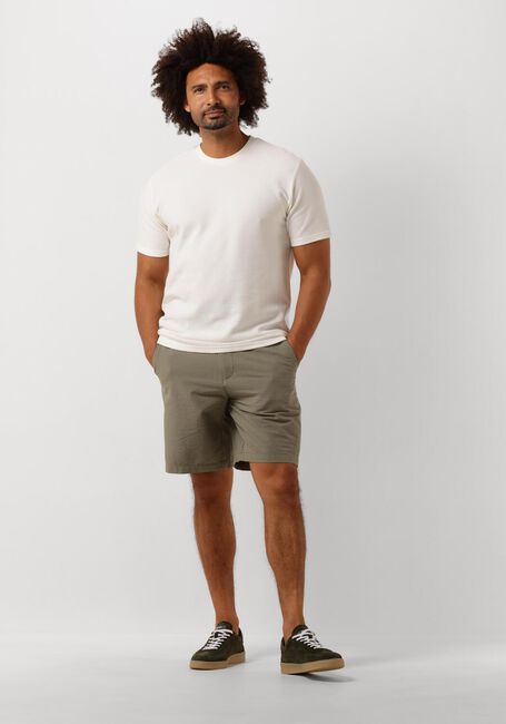 Nicht-gerade weiss SELECTED MEN T-shirt SLHMAURICE STRUCTURE SS O-NECK - large