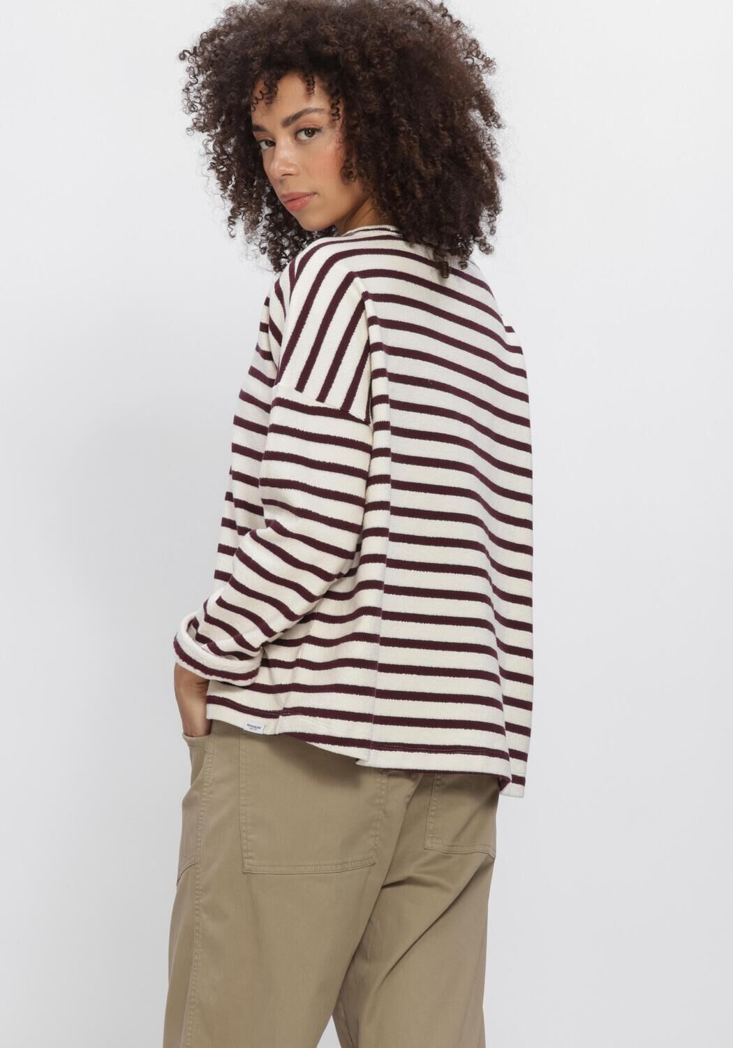 Nicht-gerade weiss PENN & INK Pullover W26T1313 - large