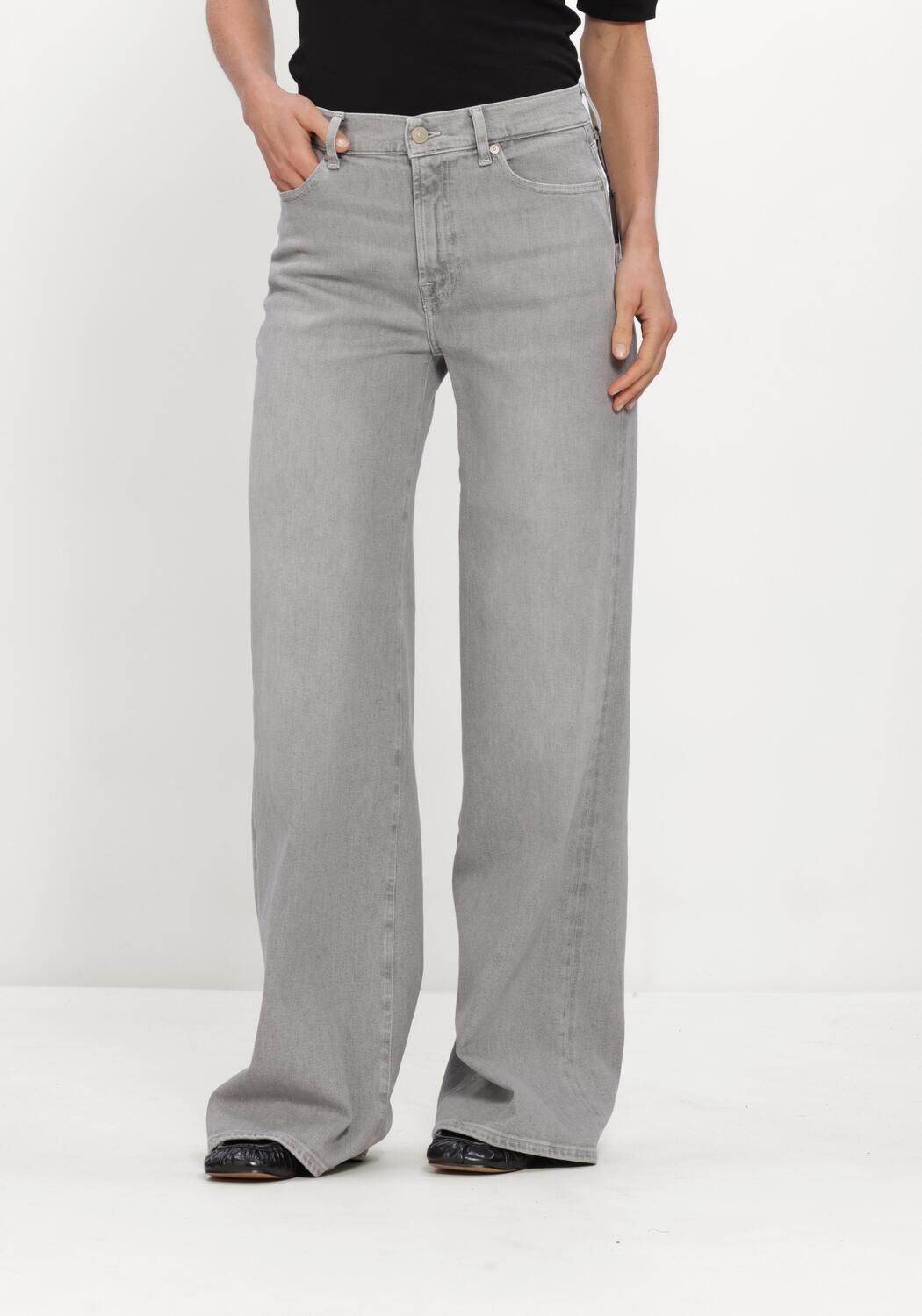 Graue 7 FOR ALL MANKIND Wide jeans LOTTA SILVER WASH - large