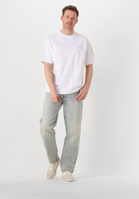 Weiße WOODBIRD T-shirt WBBAINE POSE TEE - large