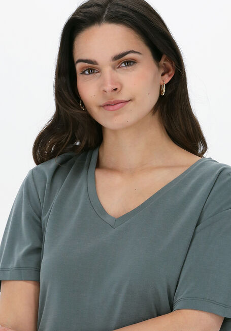 Grüne SIMPLE T-shirt JERSEY TOP - large