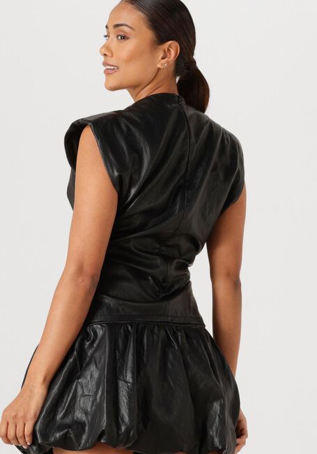 Schwarze CO'COUTURE Top GITTCC PLEAT TOP - large