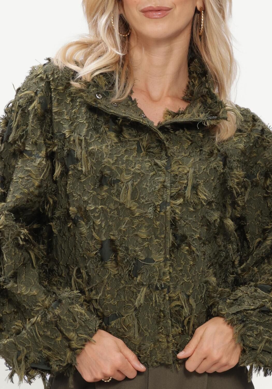 Gr&uuml;ne COPENHAGEN MUSE Pullover CMJANY-JACKET - large