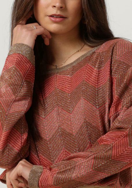 Koralle SUMMUM Pullover BOAT NECK SWEATER SHIMMERING LUREX KNIT - large