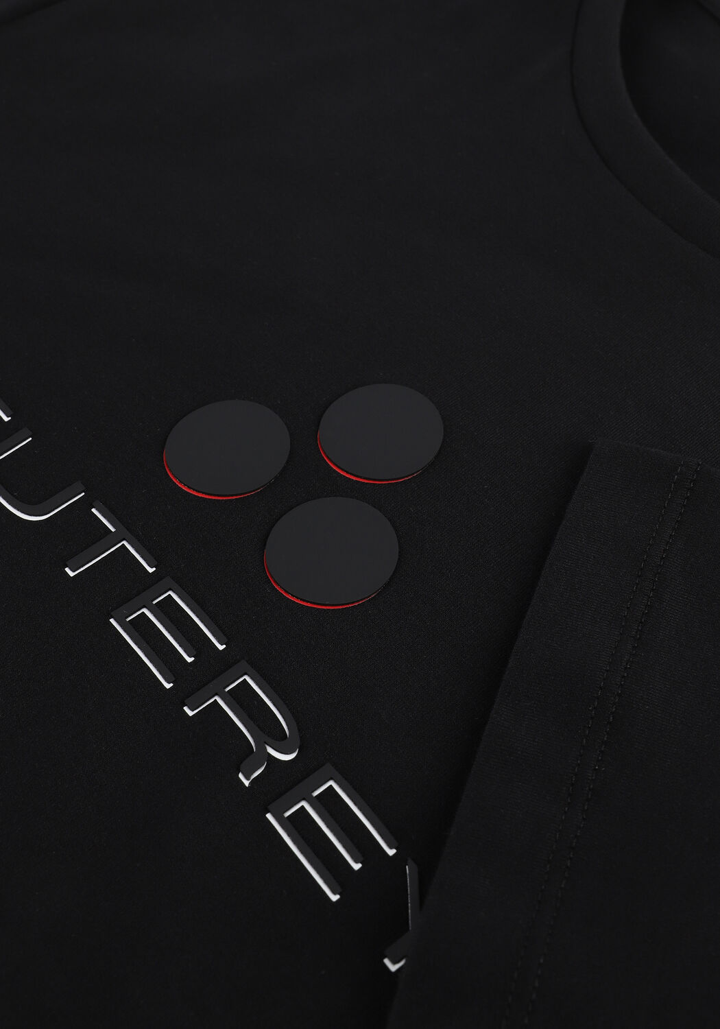 Schwarze PEUTEREY T-shirt CARPINUS O - large