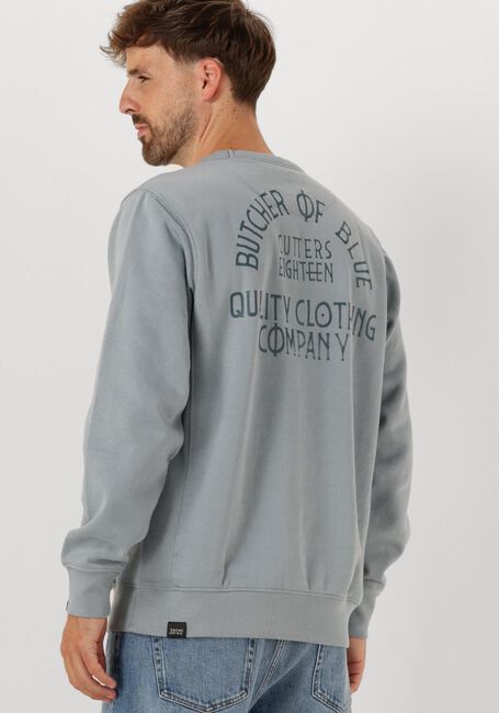 Hellblau BUTCHER OF BLUE Pullover ARMY FRAT CREW - large