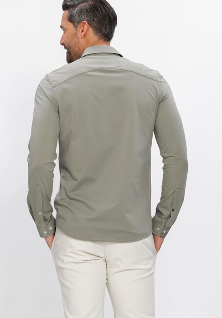 Olive CAST IRON Casual-Oberhemd CF TECH TWILL JERSEY - large