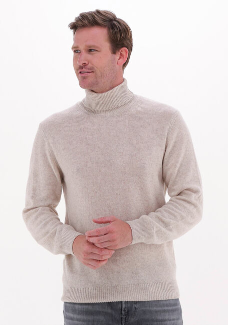 Beige PROFUOMO Rollkragenpullover PULLOVER HEAVY ROLL NECK - large