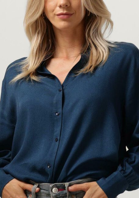 Dunkelblau POM AMSTERDAM Bluse MILLY ETERNAL BLUE - large