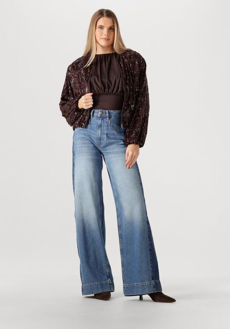 Blaue CO'COUTURE Wide jeans BILBAOCC WIDE LL JEANS - large