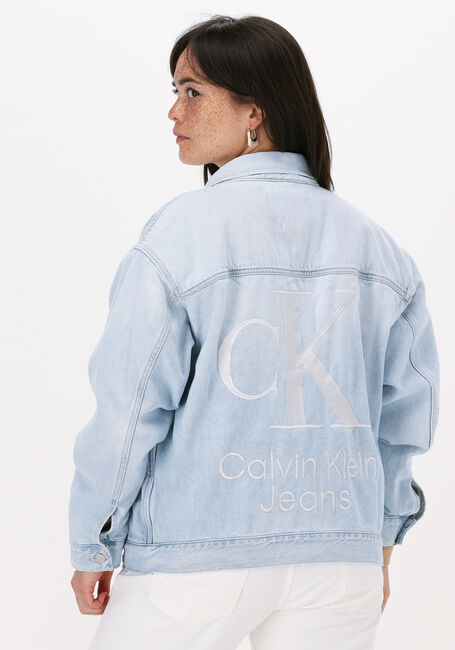 Hellblau CALVIN KLEIN Jeansjacke DAD DENIM JACKET - large