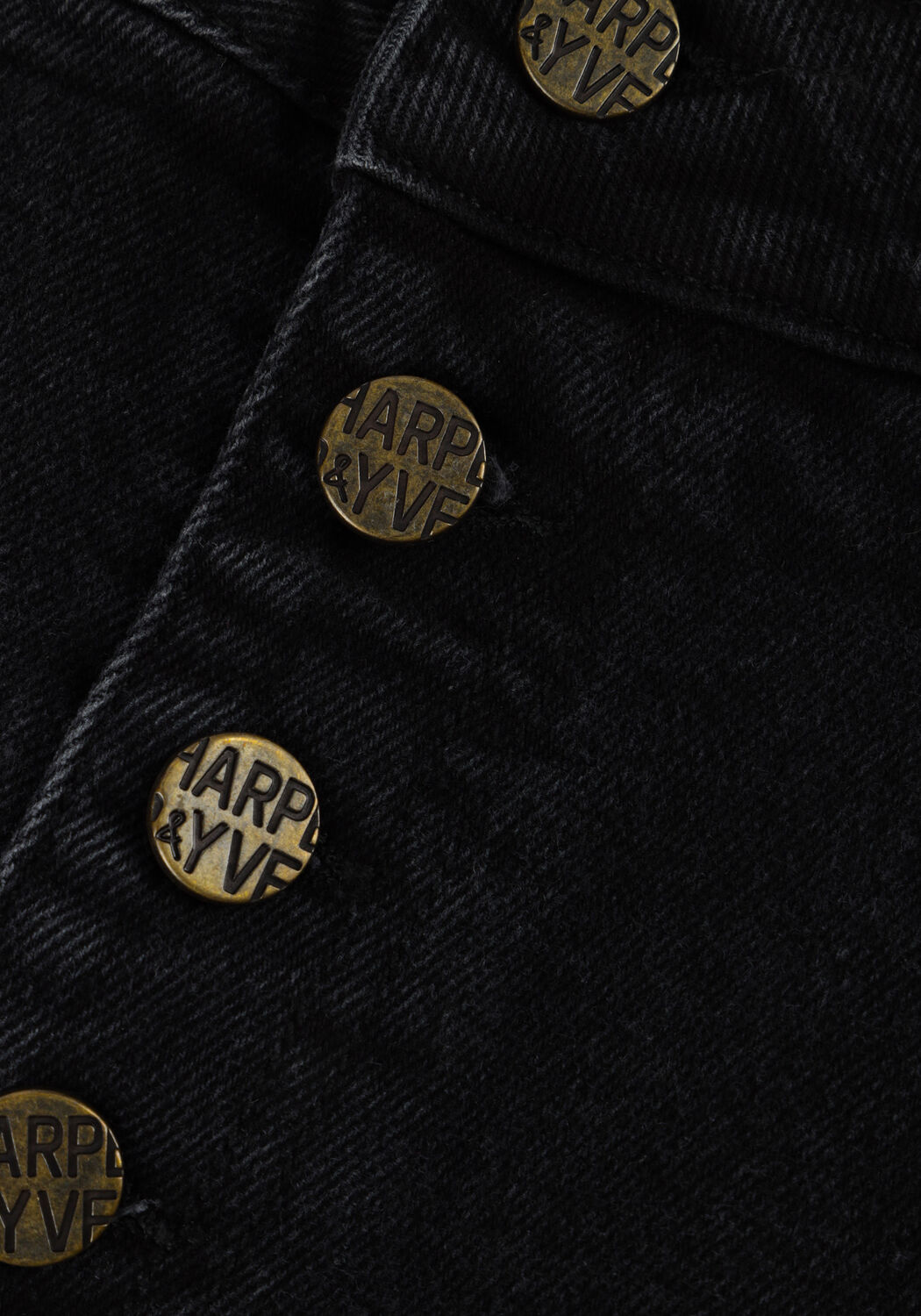 Graue HARPER & YVE Slim fit jeans YAEL-PA - large