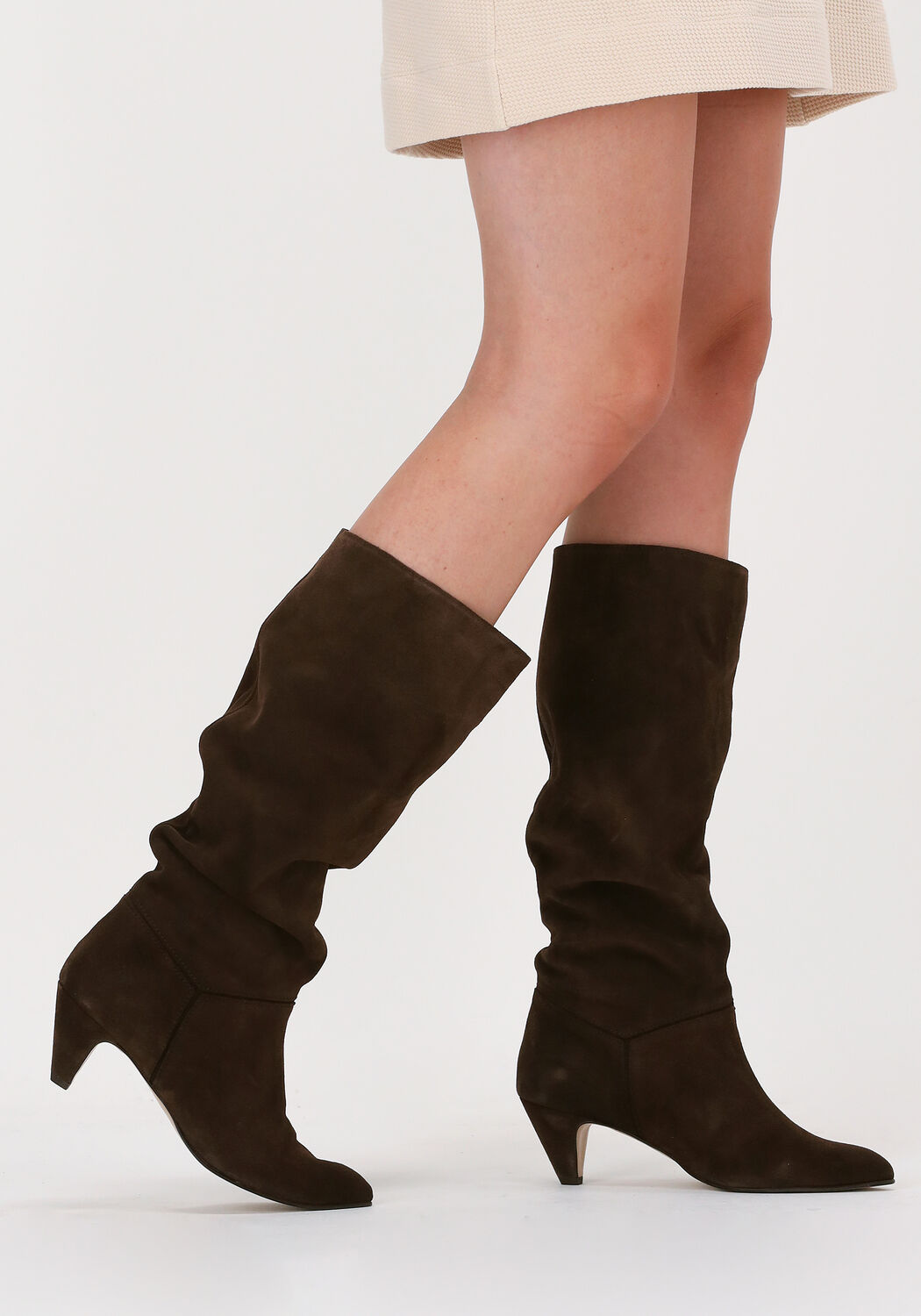 Braune ANONYMOUS COPENHAGEN Hohe Stiefel JASMINA 50 STILETTO - large