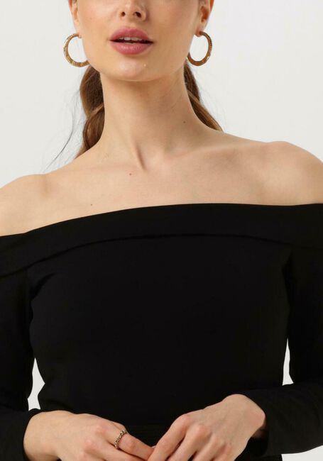 Schwarze VANILIA Top OFF THE SHOULDER - large