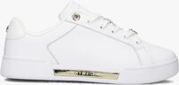 Weiße TOMMY HILFIGER Sneaker low COURT SNEAKER WITH LACE HARDWARE - medium