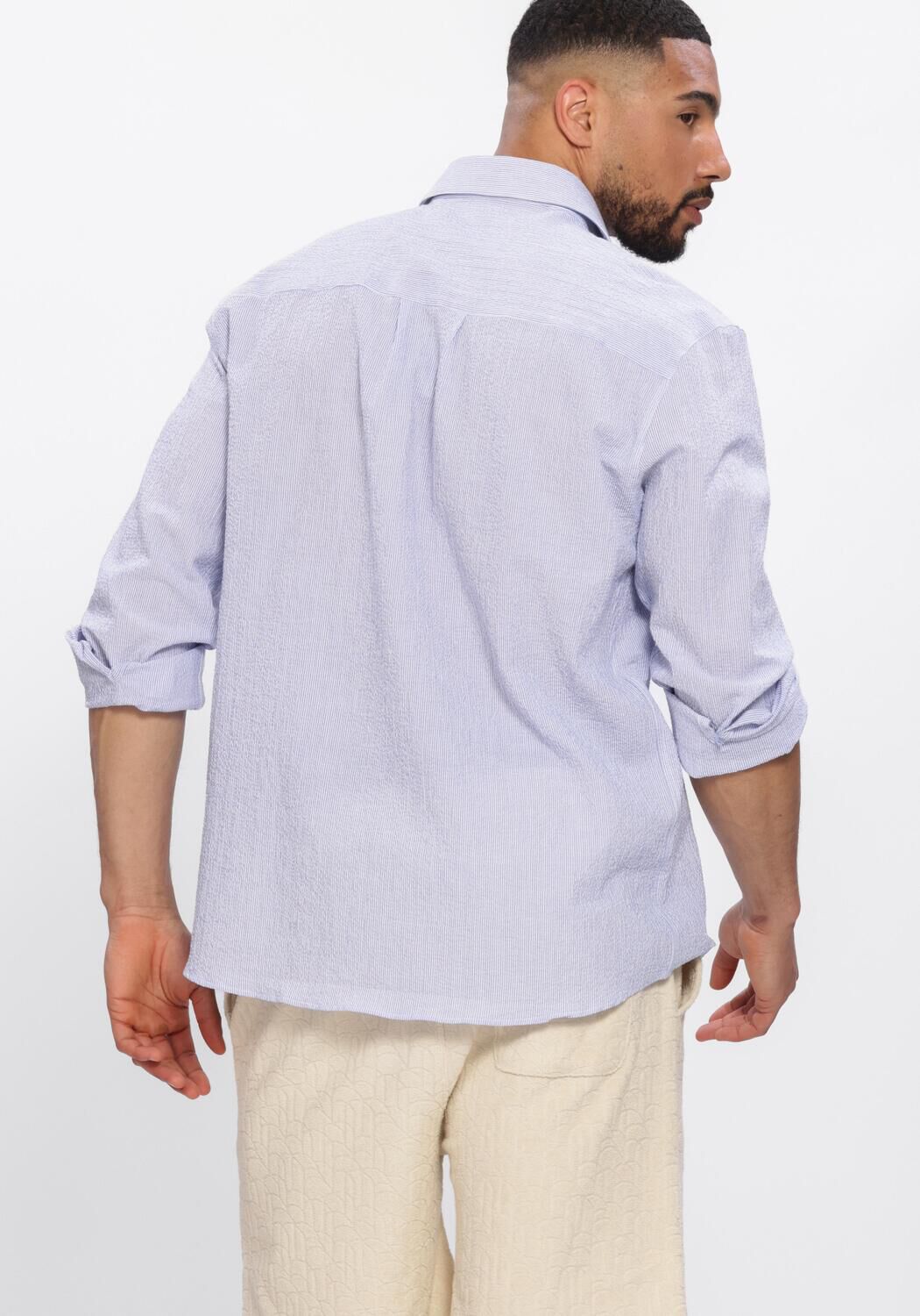 Hellblau THE GOODPEOPLE Casual-Oberhemd SOY - large