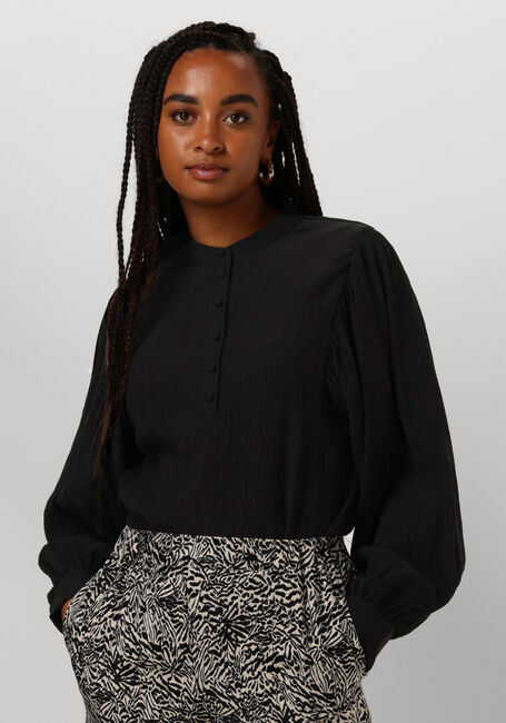 Schwarze MSCH COPENHAGEN Blusen MSCHANGELINA TOP - large