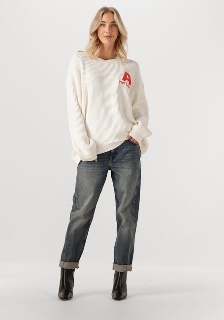 Nicht-gerade weiss ALIX THE LABEL Pullover LADIES KNITTED BASIC JUMPER - large