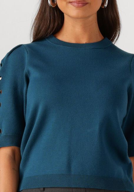 Blaue OBJECT Pullover OBJYUKI S/S RE KNIT PULLOVER 140 - large
