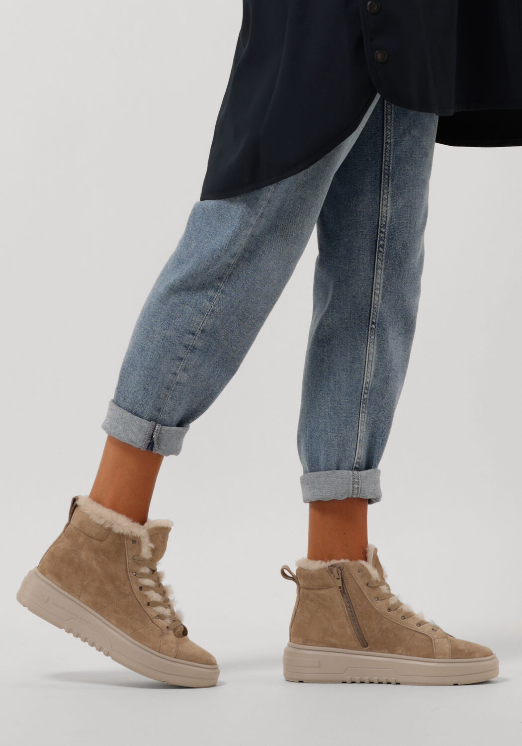 Taupe KENNEL & SCHMENGER Schn&uuml;rboots 18880 - large