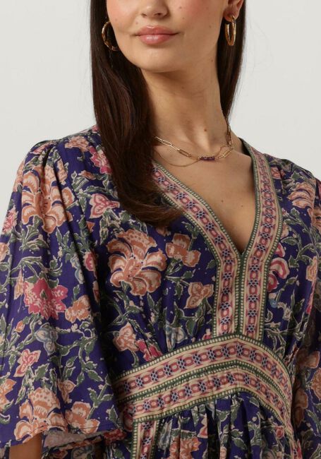 Mehrfarbige/Bunte LOUIZON Maxikleid FANTASTIC - large