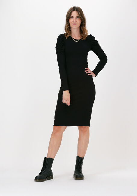 Schwarze MODSTR&Ouml;M Midikleid LENA DRESS - large