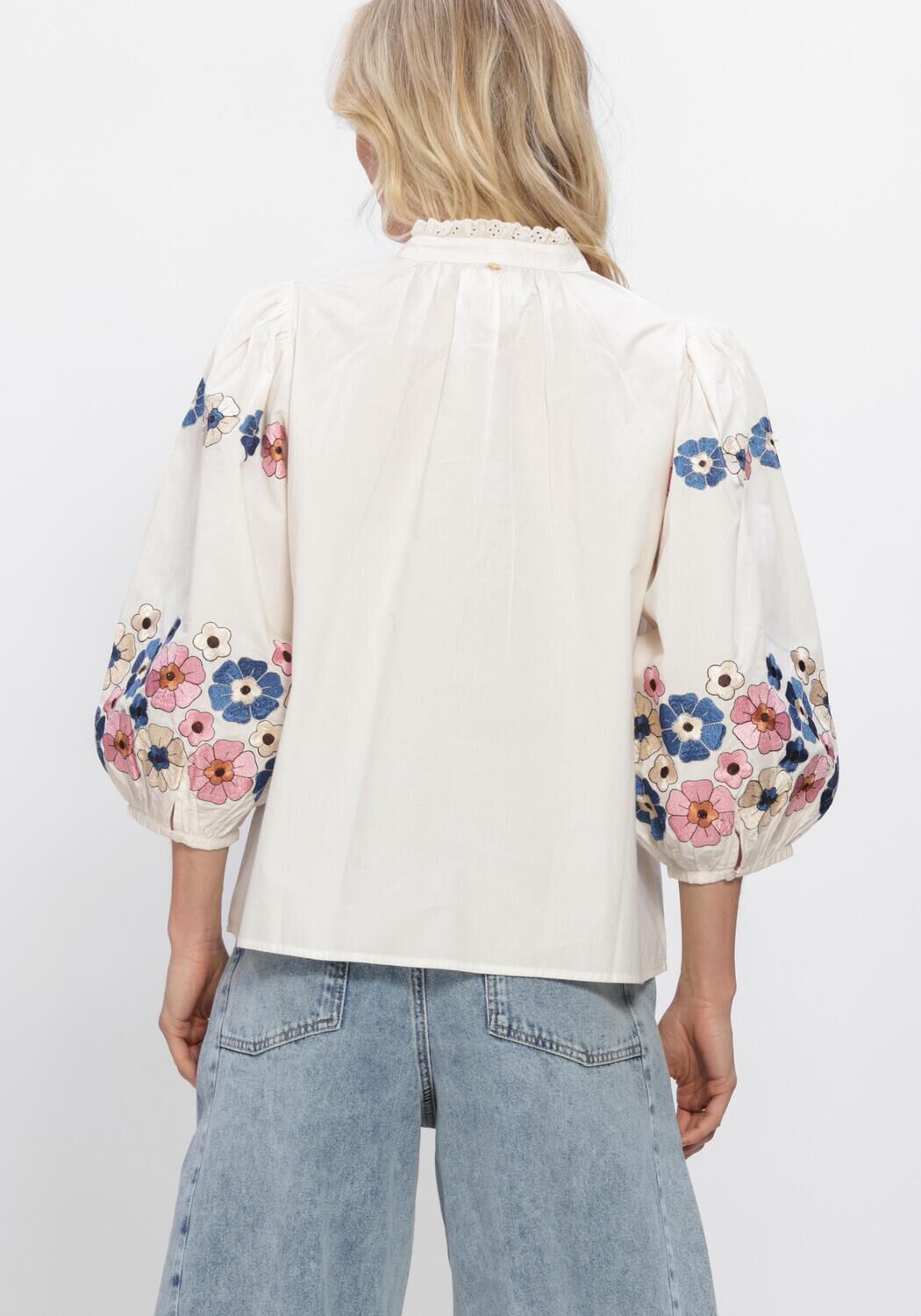 Wei&szlig;e ANTIK BATIK Blusen AMANTINA BLOUSE - large