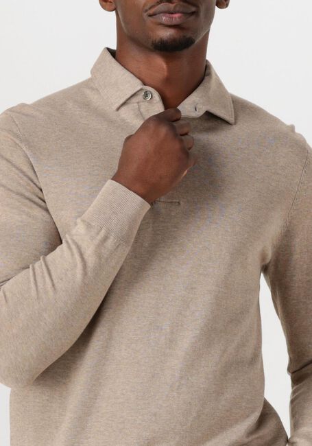 Beige PROFUOMO Pullover POLO ONEPIECE LUXURY BASIC - large