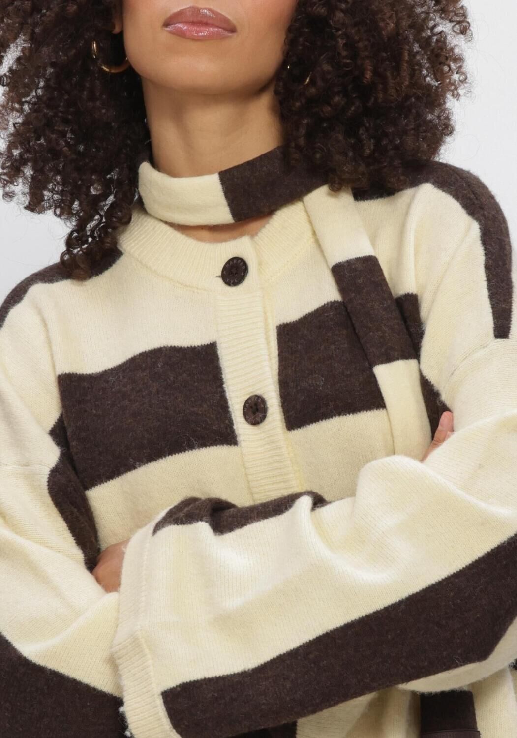 Creme HARPER & YVE Strickjacke INDY-CA - large