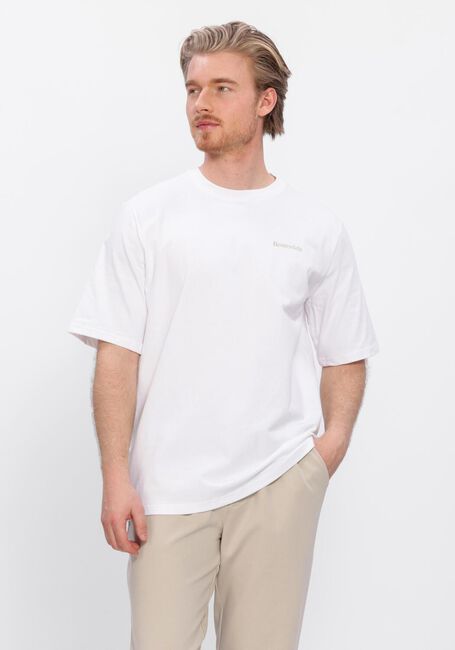 Wei&szlig;e RESTER&Ouml;DS T-shirt TAS PRINT - large