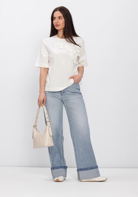 Wei&szlig;e Y.A.S. T-shirt YASVISELY SS TEE - large