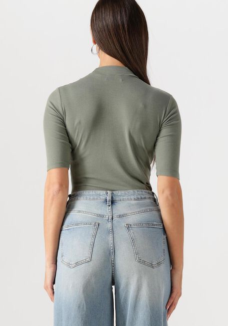 Grüne MODSTRÖM Top KROWN T-SHIRT - large