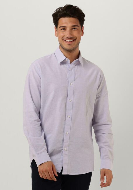 Lila SELECTED HOMME Klassisches Oberhemd SLHREGNEW-LINEN SHIRT LS CLASSIC W - large